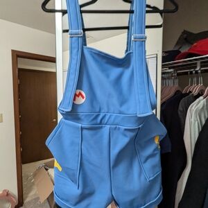 Black Milk Mario Overall Shorts